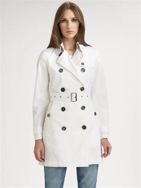 burberry london cotton twill trench coat|burberry trench coat women sale.